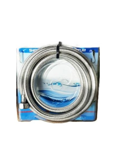 Geseus YKS Banyo Spral Duş Hortumu Basınca Dayanıklı Çelik Örgülü 5 Yıl GARANTİ-150cm Metal