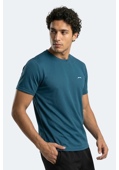 Slazenger Haunted I Erkek Petrol Tişört