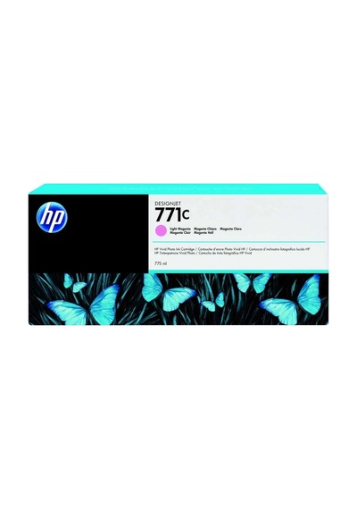 Hp 771c Light Magenta Açık Kırmızı 775ml Plotter Kartuşu B6y11a Kdo