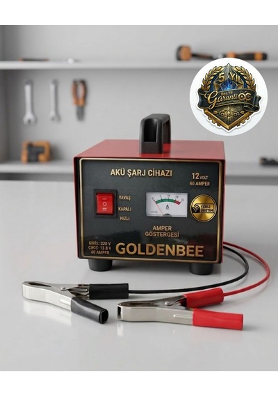 Profesyonel Akü Şarj Cihazı 12 Volt 40 Amper