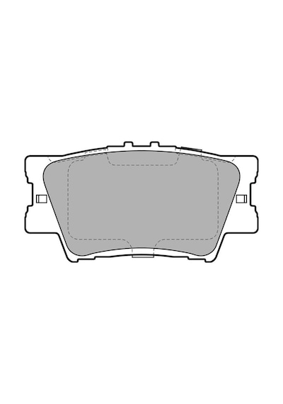 DELPHI LP2004 Fren Balatası Arka Rav4 06-12