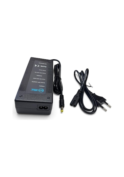 Wellpower Wp-4202ps 42volt 2amper Scooter Şarj Adaptörü 5.5x2.5mm Jak Fişli