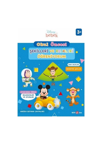 Disney Eğitsel Okul Öncesi Şekilleri Ve Renkleri Öğreniyorum