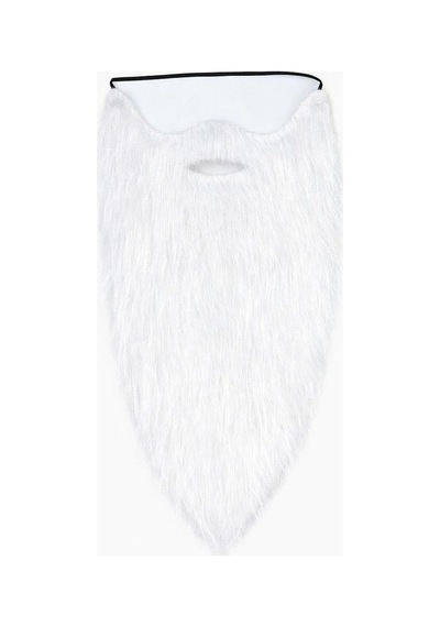 Beyaz Renk Lastikli Uzun Takma Sakal 40 Cm - Parti Aksesuarı - Parti Ve Kutlama - Dans Ve Sahne 0 - 99