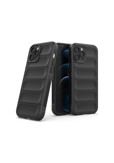 Newface Apple İphone 12 Pro Kılıf Optimum Silikon - Siyah