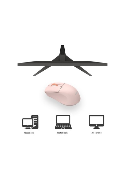 Philips SPK7528 Kablosuz Bluetooth 1600DPI 5 Tuşlu Sessiz Optik Mouse