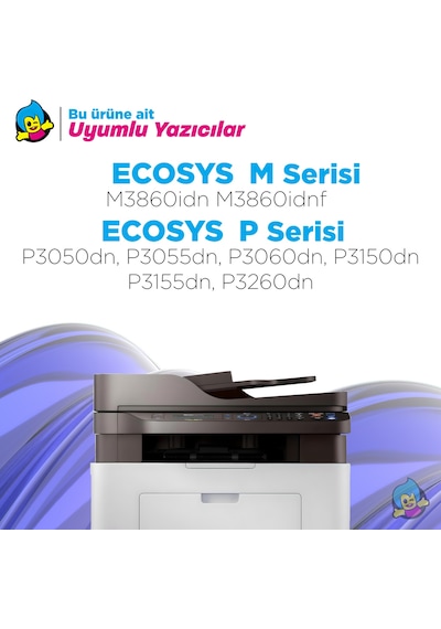 Kyocera Tk-3190 2'li  Paket  Uyumlu Toner / Ecosys M3860 / P3050 / P3055 / P3060 / P3150 / P3155 / 1t02t60nl0