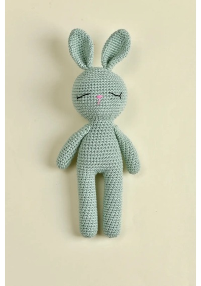 E&f Store Amigurumi Oyuncak - Yeşil Tavşan