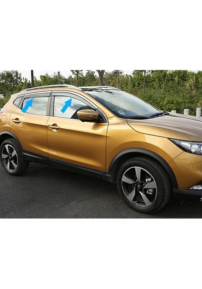 Boğaziçi Nissan Qashqai Cam Rüzgarlığı Krom 2014+