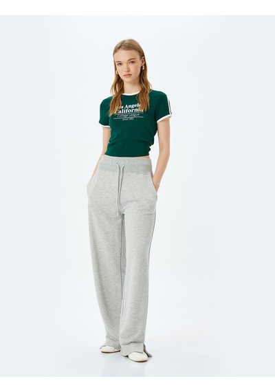 Koton Slogan Baskılı Bisiklet Yaka Kısa Kollu Biyeli Slim Fit Tişört Yeşil 5sal10129ık Yeşil Koton Slogan Baskılı Bisiklet Yaka Kısa Kollu Biyeli Slim Fit Tişört Yeşil 5sal10129ık Yeşil