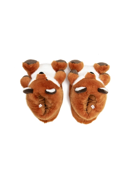 Twigy Fox Kadın, Garson Boy Hayvanlı Panduf Turuncu 36/41