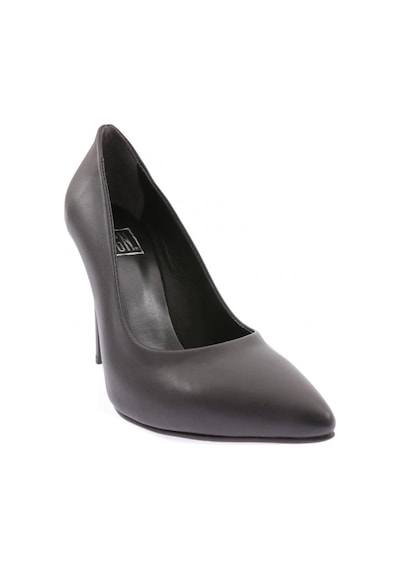 Dgn 150k-22y Kadın Sivri Burun Stiletto 15p Topuklu Ayakkabı 150K-1563-R1534 Siyah