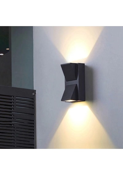Dekoratif Modern Led Aplik 7 Watt Gün Işığı Çift Yönlü Cata Rodos Iç Ve Dış Mekan Aplik Açık