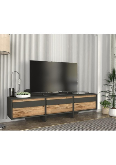 Maggie Tv Stand Antrasit - Atlantik Çam Diğer Maggie Tv Stand Antrasit - Atlantik Çam Diğer