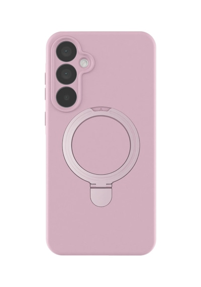 Samsung Uyumlu  Galaxy A16 5g Regal Magsafe Standlı Kapak - Açık Pembe