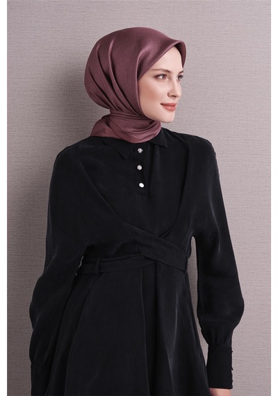 Armine İpek Eşarp 2027 Kış - 9601-04 Gül Kurusu Twill
