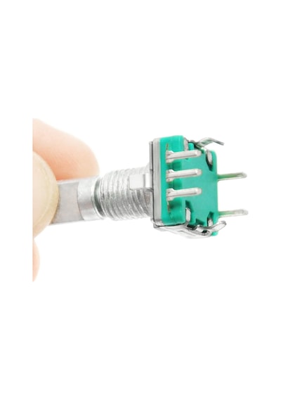 Ec11 Rotary Encoder Butonlu 20 Adım Pot Başlıklı Pwm 360 Derece Döner Butonlu