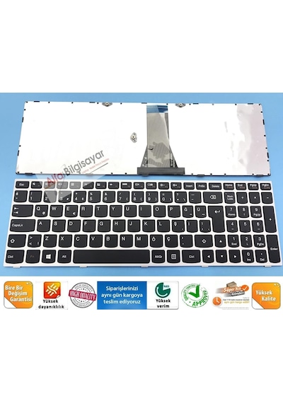 Lenovo G50-70 Z50-70 G50 Z50 E50 B50-30 B50-70 Gri Renk Klavye
