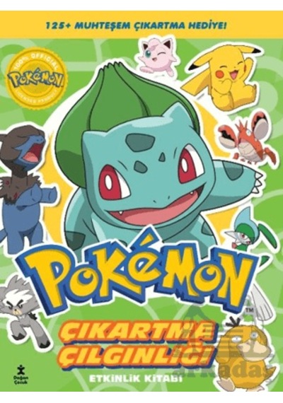 Pokemon Bulbasaur Çıkartma Çılgınlığı