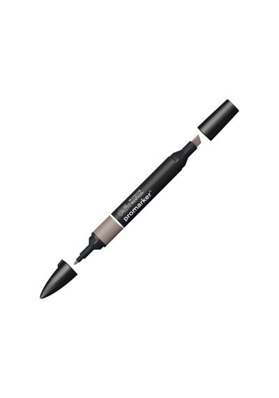 Winsor & Newton : Promarker Brush : Warm Grey 4 : Wg4