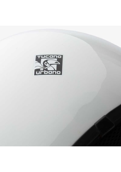 Tucano Urbano El Jettın 6.0 Yarım Kask Parlak Buz Beyazı Diğer
