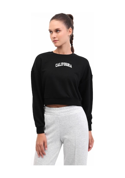 Lumberjack Kutan Siyah Kadın Sweatshirt A102021465 Siyah