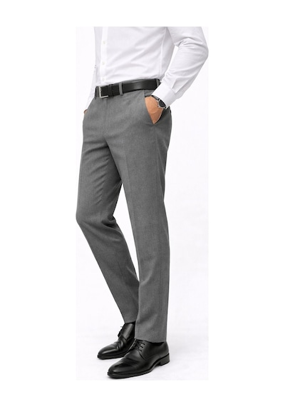 Classics Men Caserta Regular Fit Likralı Erkek Kumaş Pantolon - 7558 gri Classics Men Caserta Regular Fit Likralı Erkek Kumaş Pantolon - 7558 gri