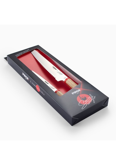 Pirge X Somer Sivrioğlu Sebze & Ekmek 2'li Bıçak Seti - 35257 Ahşap