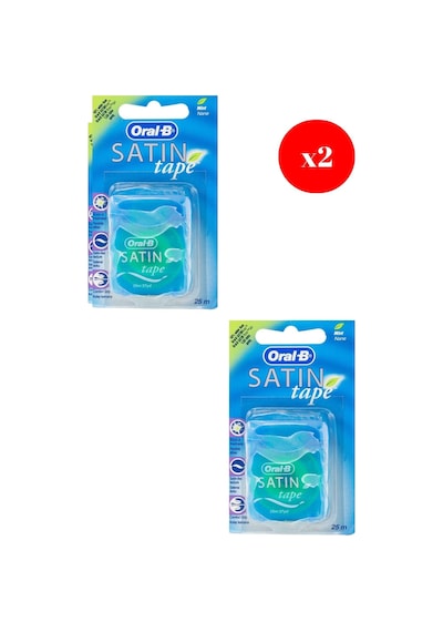 Oral B Diş İpi Satin Tape Mint 25m X2 Adet