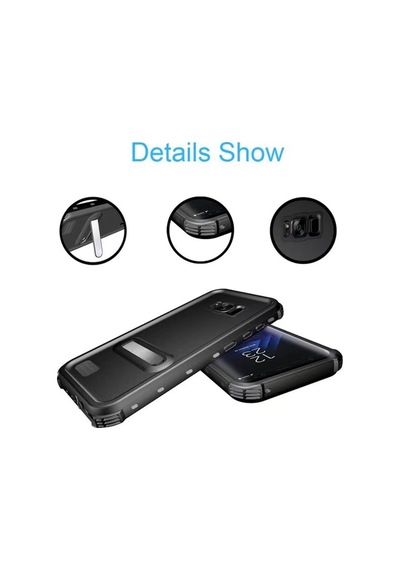Samsung Uyumlu Galaxy S8 Plus Kilif 360 Su Geçirmez 1-1 Silikon Kapak 392992879