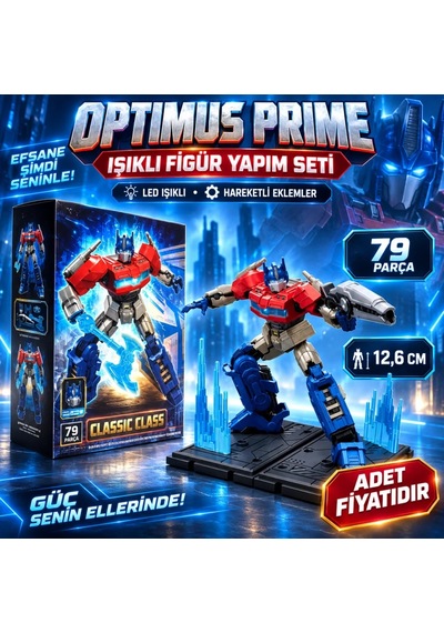 Ers 71161 Figür Transformers Classıc Class 11 Optımus Prıme Trns