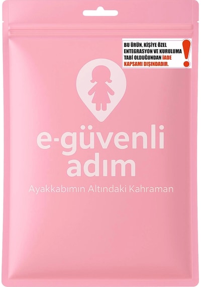 E-Güvenli Adım Airtag Uyumlu Akıllı Ayakkabı Tabanı