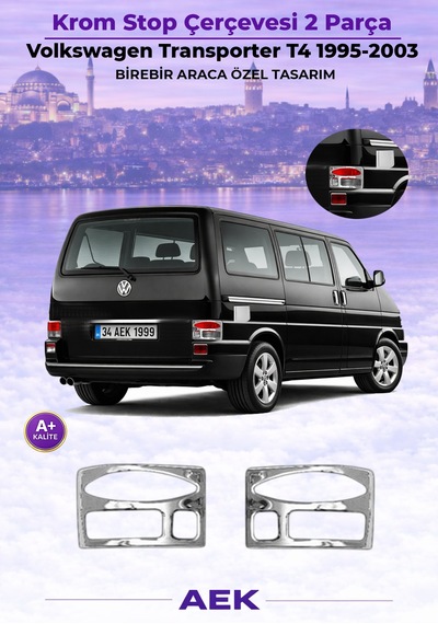 Vw T4 Transporter Stop Çerçevesi 1995-2003 Paslanmaz Çelik