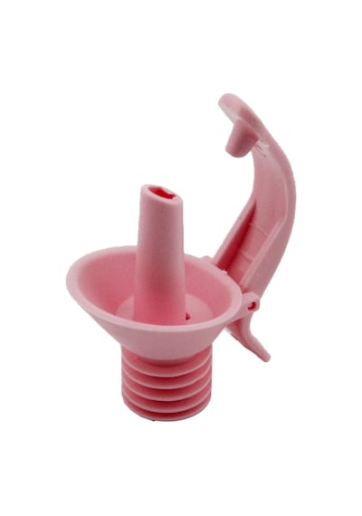 Plastik Tek Yağlık & Sirkelik Şişe Kapağı 1 Adet Royaleks-56744 Çok Renkli