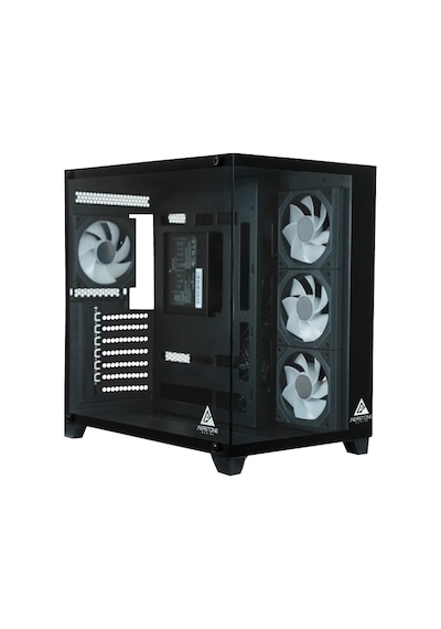 AERSTONE Neon 750 Watt 80+ Bronz RGB Panaromik Akvaryum Oyuncu Kasası
