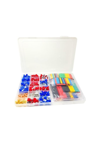 Powermaster Pm-25983 Muhtelif Ölçülerde Kablo Pabuç Ve Makaron Set 678'li Paket
