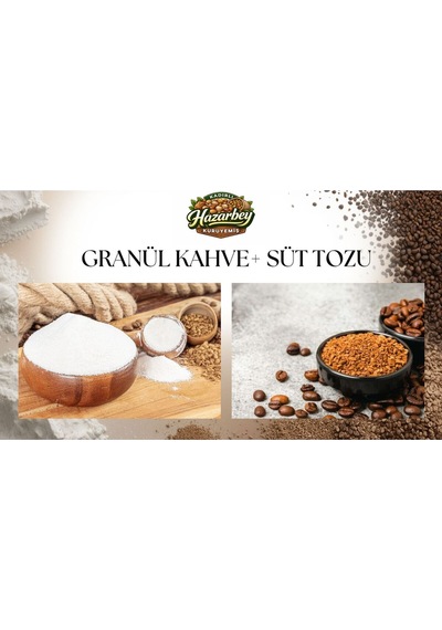 Kadirlihazarbey Granül Kahve 100 Gr+ Hediye Süt Tozu 100 Gr Öğütülmüş