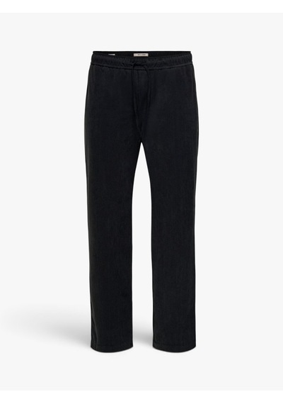 Only & Sons -onsfade Loose Corduroy 0658 Pants Vd Erkek Siyah Pantolon - 5040177