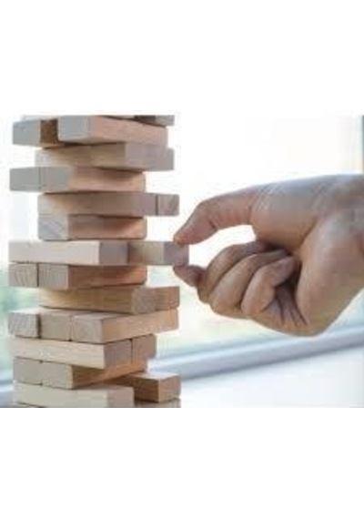 Şahcan Denge Oyunu Jenga Ahşap 54 Parça