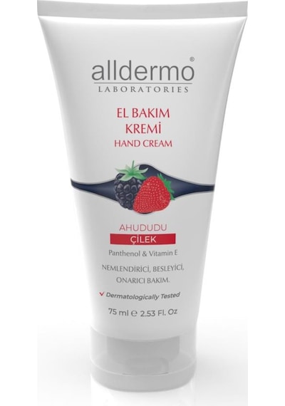 ALLDERMO EL BAKIM KREMİ 75 ML AHUDUDU - ÇİLEK