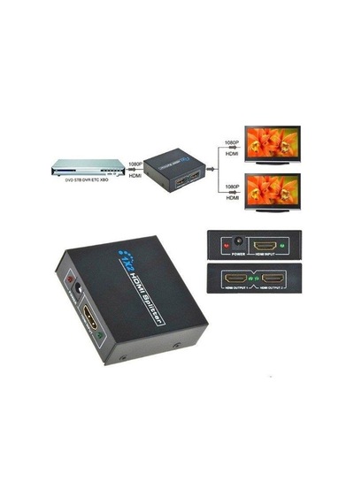 Rose Hdmı-102 1.4v 1080i-1080p 3d 1x2 Hdmı Dağıtıcı Çoklayıcı Splıtter