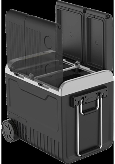 Mlfr-su-t30-45 Araç Buzdolabı 45 Litre Çift Bölmeli 12v - 24v Ve 220v İle Çalışabilir
