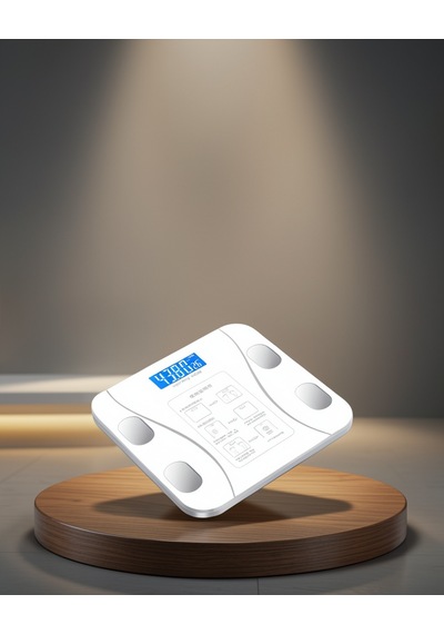 Akıllı Vücut Analiz Tartısı 8 Ölçüm Verili Bluetooth'lu Model