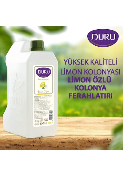Duru Limon Kolonya, Bidon, 1 Lt Amber