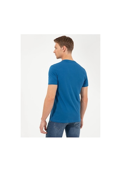 Pierre Cardin Slim Fit Bisiklet Yaka T-shirt Renkli