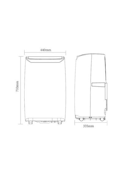 Good Home 9000 BTU Mobil Klima