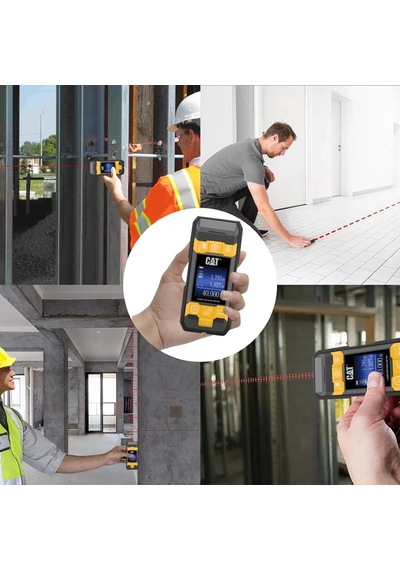 Cat Da980621 3.7volt Li-po 3 Ü 1 Arada 40m Lazer Metre +hizalama +metal/ahşap/voltaj Dedektörü