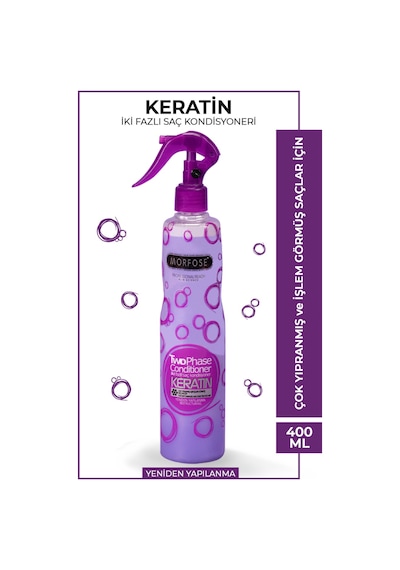 Fön Suyu & Argan İçerikli İki Fazli Turuncu 400ml