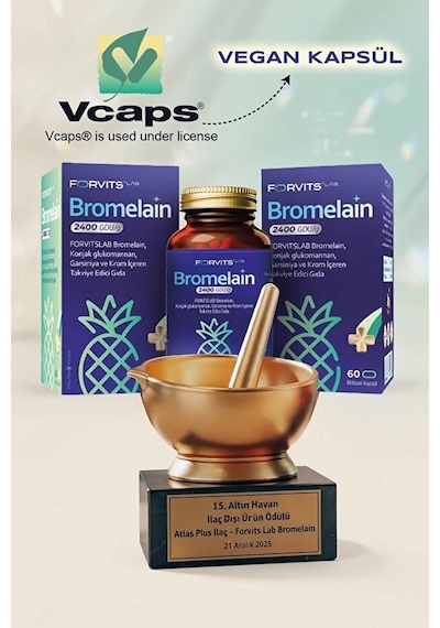 Forvits Lab Bromelain 60 Kapsül