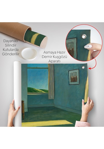 Güneşte Bir Kadın Duvar Örtüsü-7048